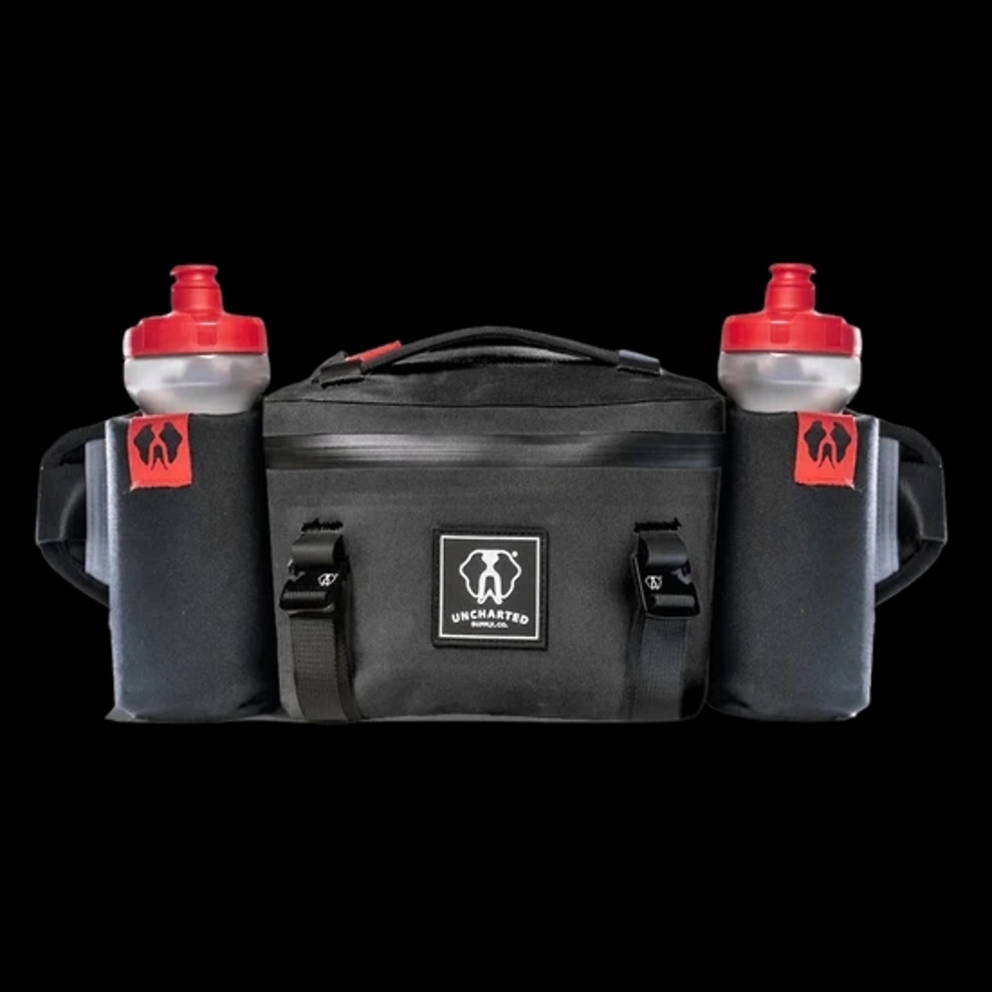 Uncharted Supply Co Park Pack — Waterproof, Black, Lightweight, 600D Tarpaulin, Model# SU-P2R-U-BK